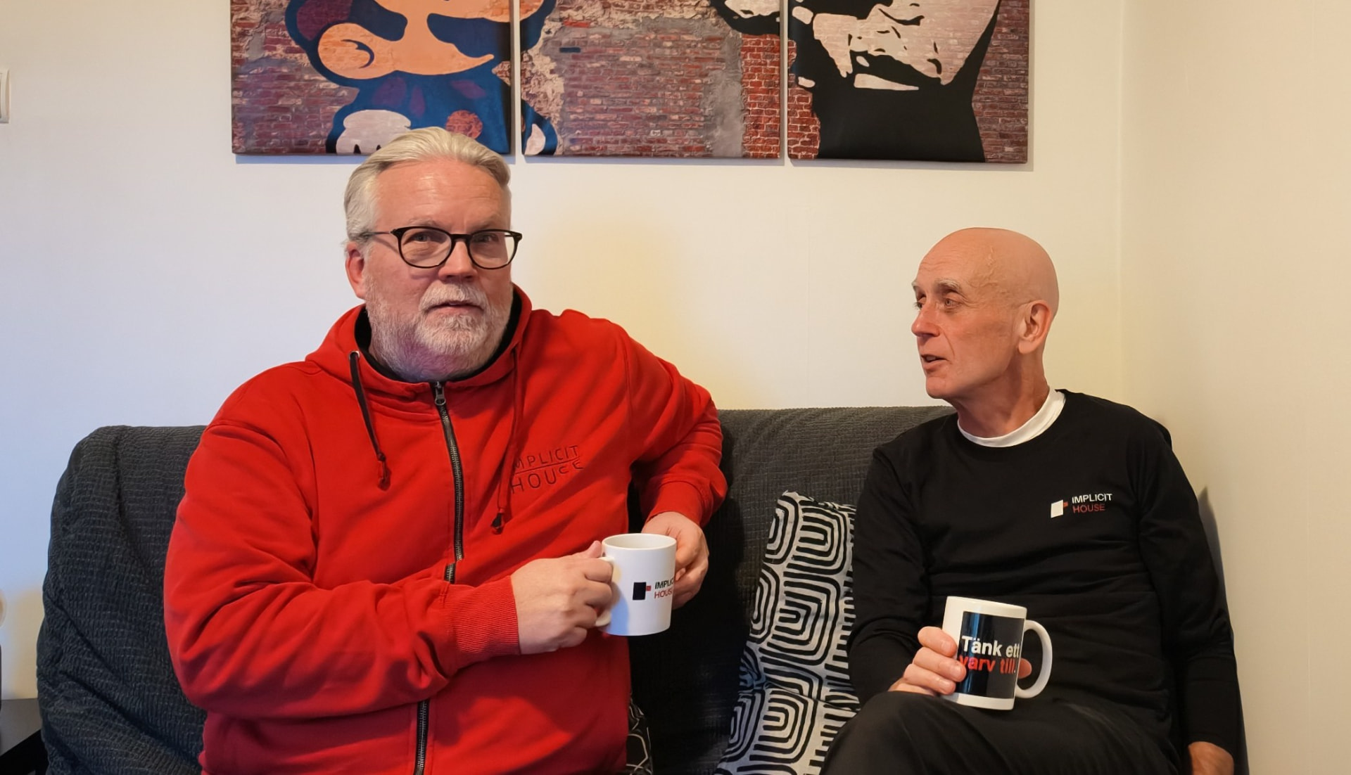 Magnus Linde och Rikard Lundberg på Implicit House